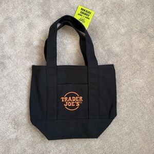 Trader Joe's Black Halloween Tote Bag